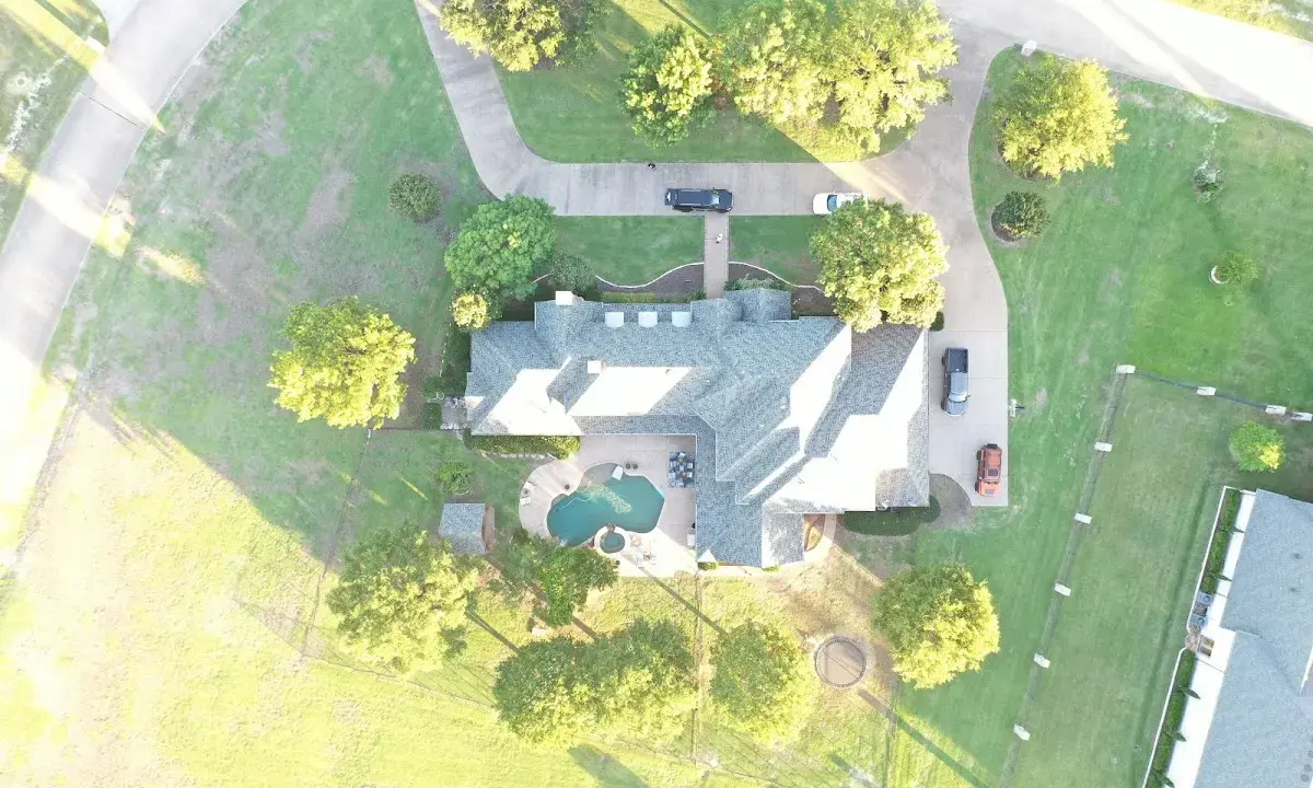 New shingle roof installation on a home in Lakeland