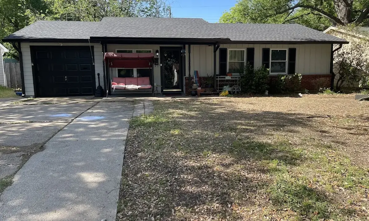 Hail Damage Roof Repair crew at work on a residential roof in Lakeland